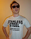 Stanless Steel Ash Gray T-shirt